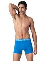 Muchachomalo Solid  noir boxer en coton