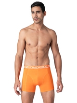 Muchachomalo Solid  noir boxer en coton
