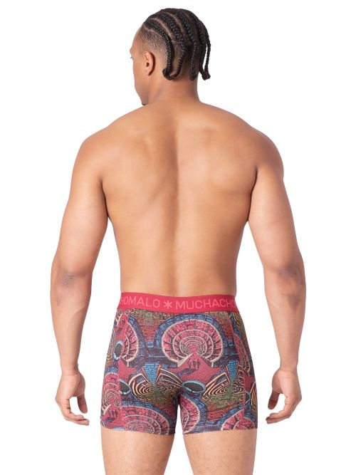 Muchachomalo Imagination rouge boxer en coton