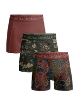 Muchachomalo Imagination rouge boxer en coton