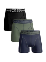 Muchachomalo Solid  bleu marine boxer en coton