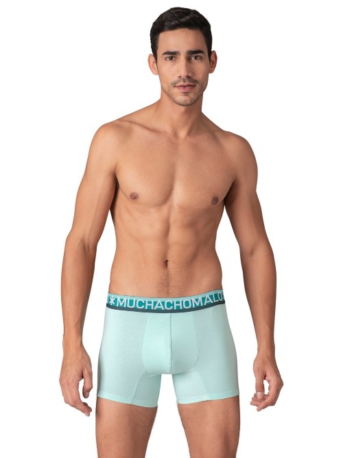 Muchachomalo Solid  vert boxer en coton