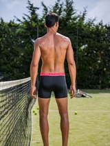 Muchachomalo Solid  noir sport boxer