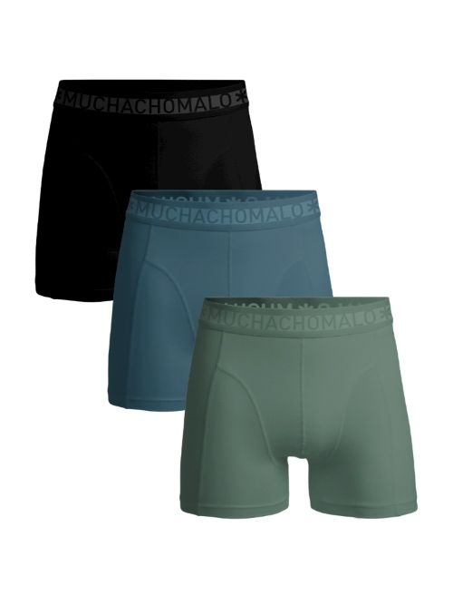 Muchachomalo Solid  vert boxer en coton