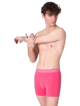 Muchachomalo Solid  bleu boxer en coton
