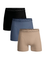 Muchachomalo Solid  beige boxer en coton