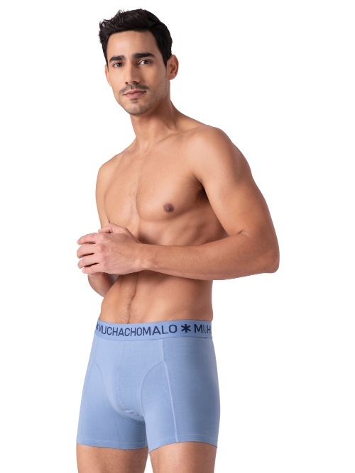 Muchachomalo Solid  orange boxer en coton