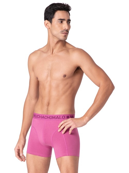 Muchachomalo Solid  orange boxer en coton