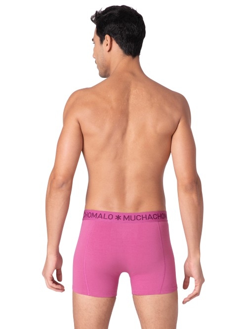 Muchachomalo Solid  orange boxer en coton