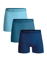 Muchachomalo Solid  bleu boxer en coton