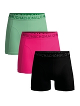 Muchachomalo Solid  noir boxer en coton
