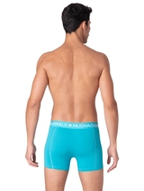 Muchachomalo Solid  noir boxer en coton