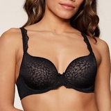 LingaDore Quotidien Basic noir/poudre soutien-gorge rembourré