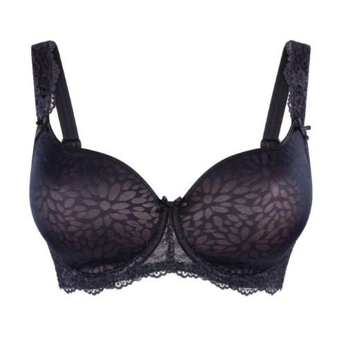 LingaDore Quotidien Basic noir/poudre soutien-gorge rembourré
