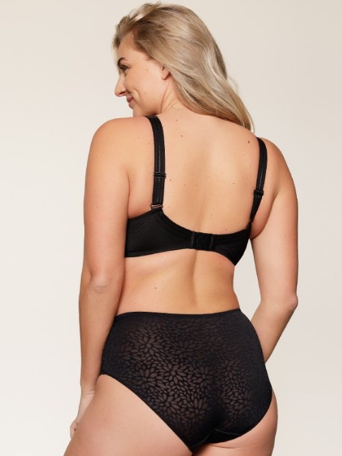 LingaDore Quotidien Basic noir/poudre haut slip