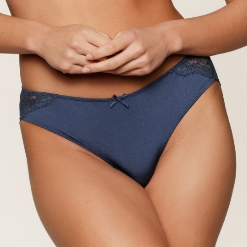 LingaDore Quotidien Basic bleu marine slip