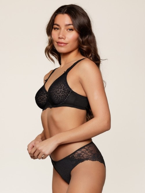 LingaDore Quotidien Basic noir/poudre slip