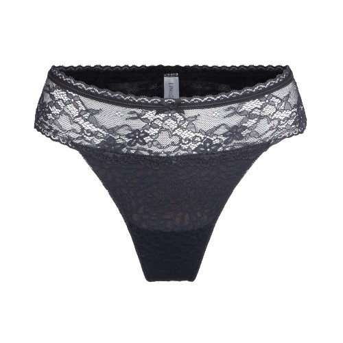 LingaDore Quotidien Basic noir/poudre culotte string