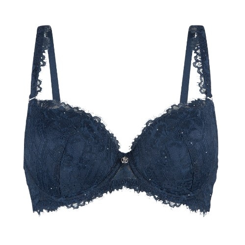 LingaDore Sparkling Blue bleu marine soutien-gorge rembourré