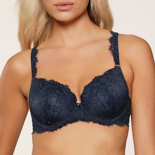 LingaDore Sparkling Blue bleu marine soutien-gorge rembourré
