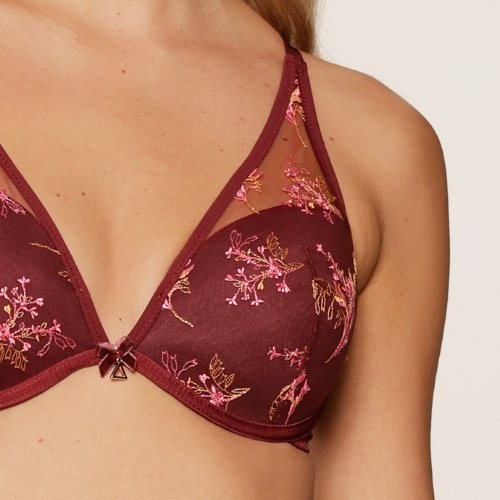 LingaDore Beautiful Bordeaux port soutien-gorge rembourré