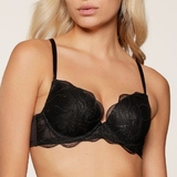LingaDore Golden Glamour noir soutien-gorge push up