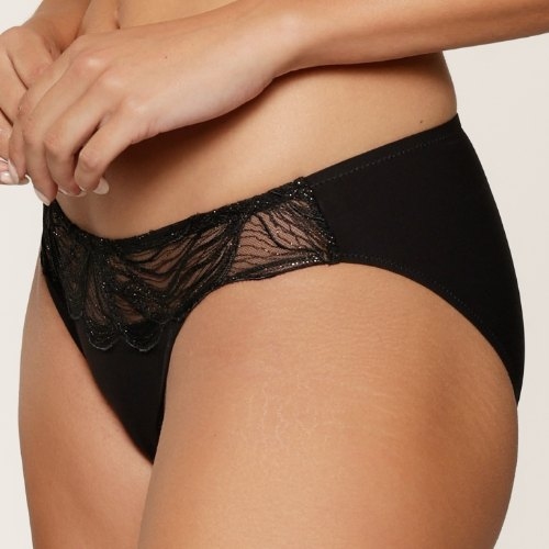 LingaDore Golden Glamour noir culotte string