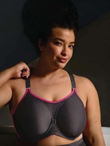 Anita Active Fil de performanceX gris/rose soutien-gorge de sport