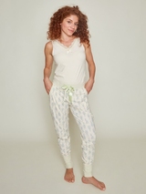Charlie Choe Fresh Summer Nights vert pantalon de pyjama