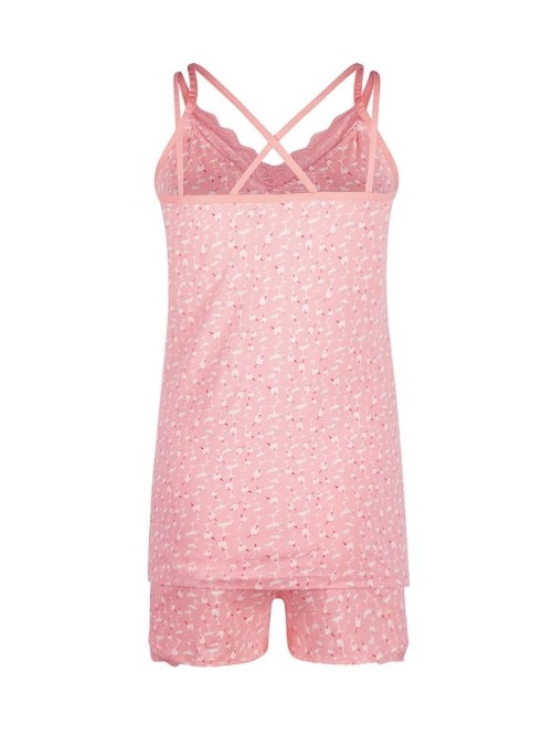 Charlie Choe Cocktail rose rose/print shortama