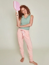 Charlie Choe Cocktail rose rose/print pantalon de pyjama