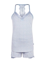 Charlie Choe Fresh Summer Nights bleu/print shortama