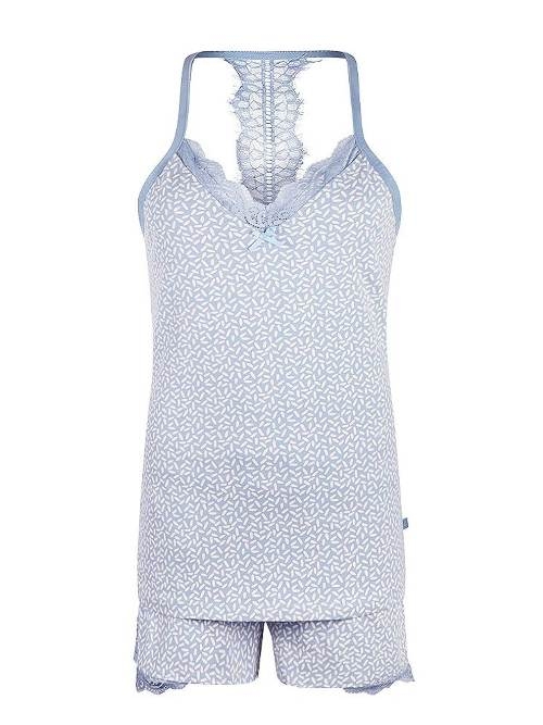 Charlie Choe Fresh Summer Nights bleu/print shortama