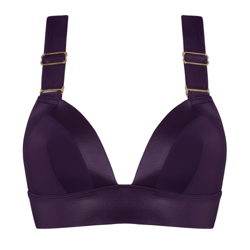 Maillots de bain Marlies Dekkers Cache Coeur violet haut de bikini préformé