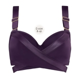 Maillots de bain Marlies Dekkers Cache Coeur violet haut de bikini préformé