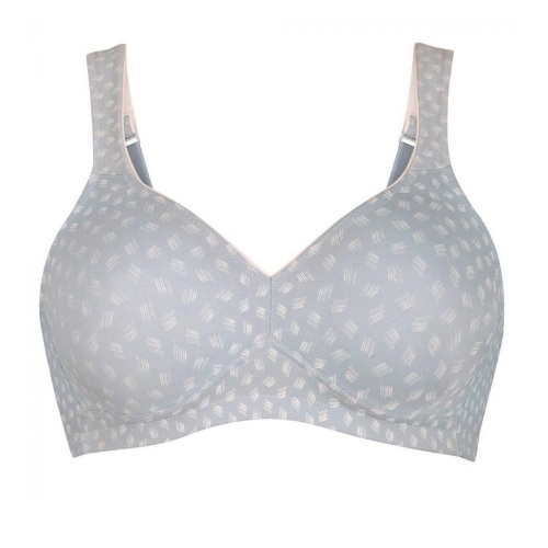 Rosa Faia Twin Art gris/bleu soutien-gorge sans armatures en dentelle