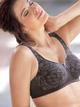 Anita Nice anthracite soutien-gorge sans armatures en dentelle
