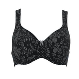 Anita Nice noir soutien-gorge sans armatures en dentelle