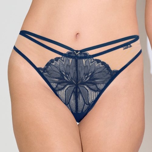 Lisca Charisma bleu marine slip brésilien