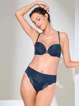 Lisca Charisma bleu marine haut slip