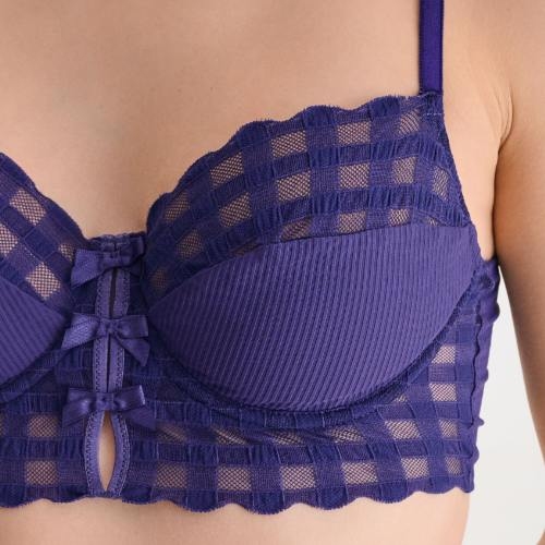 Lisca  violet soutien-gorge sans forme