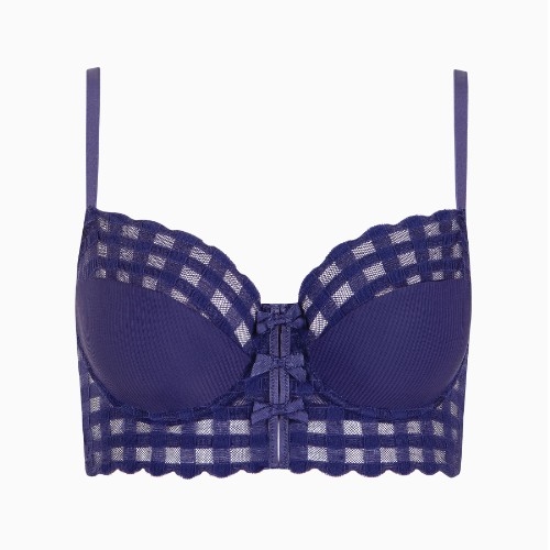 Lisca  violet soutien-gorge sans forme