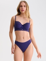 Lisca  violet soutien-gorge sans forme