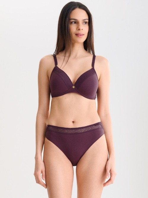 Lisca Ria violet soutien-gorge sans armatures en dentelle