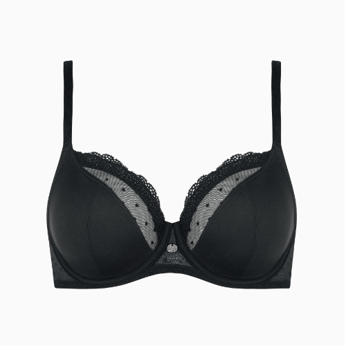 Lisca Ronia noir soutien-gorge sans forme