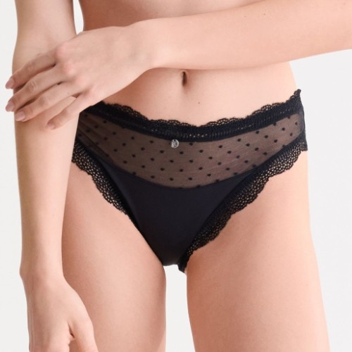 Lisca Ronia noir slip