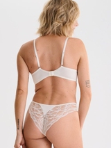 Lisca River crème soutien-gorge sans armatures en dentelle