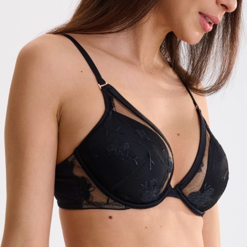 Lisca Passion noir soutien-gorge sans forme