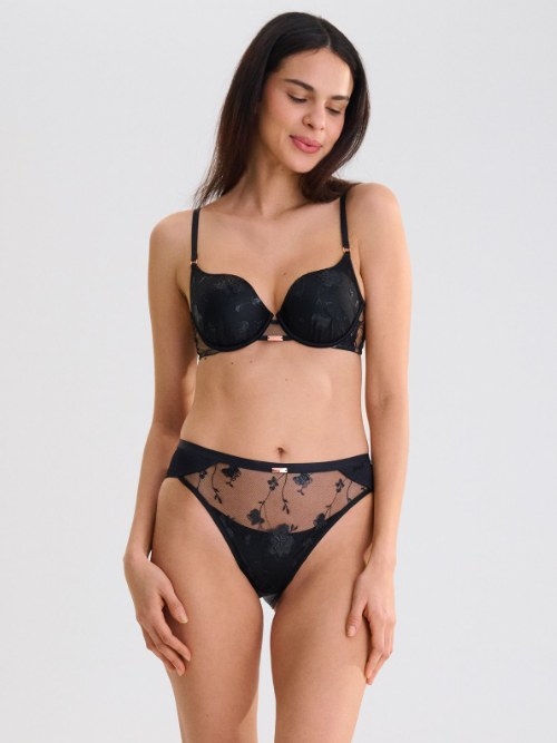 Lisca Passion noir soutien-gorge rembourré