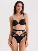Lisca Passion noir soutien-gorge push up